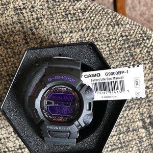 Casio G-Shock Men's Black Purple  Watch G9000BP-1